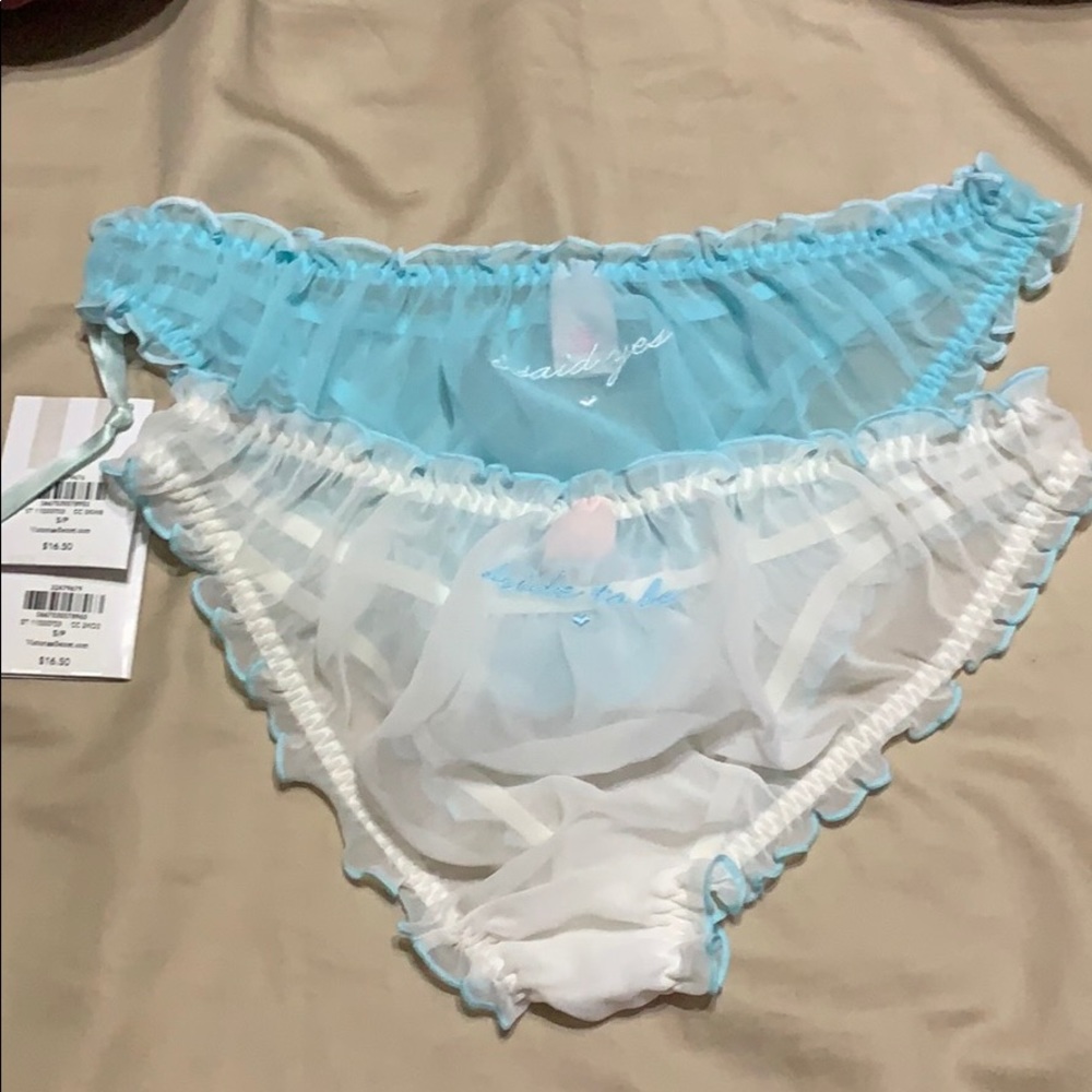 💍VS Set of two bridal panties